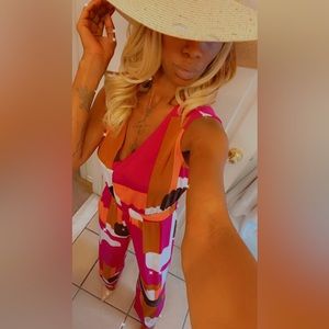 Iman brand jumpsuit (size small)